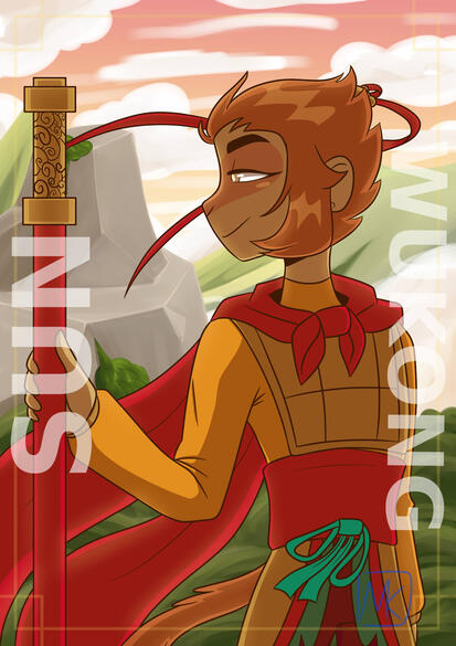Monkie Kid Sun Wukong Poster