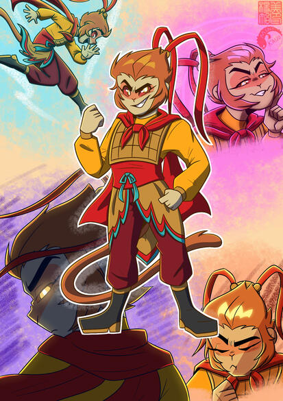 More Sun Wukong Monkie Kid